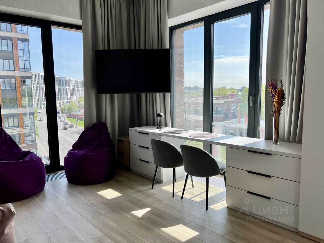 1-комнатная квартира, 34 м² — фотография 2