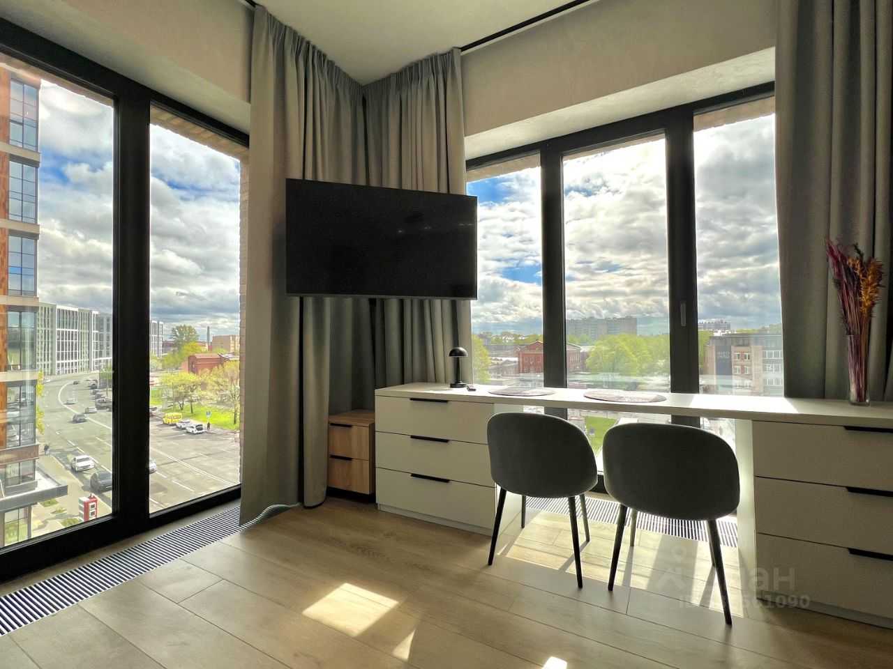 1-комнатная квартира, 34 м²