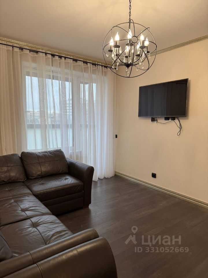 1-комнатная квартира, 57,7 м²