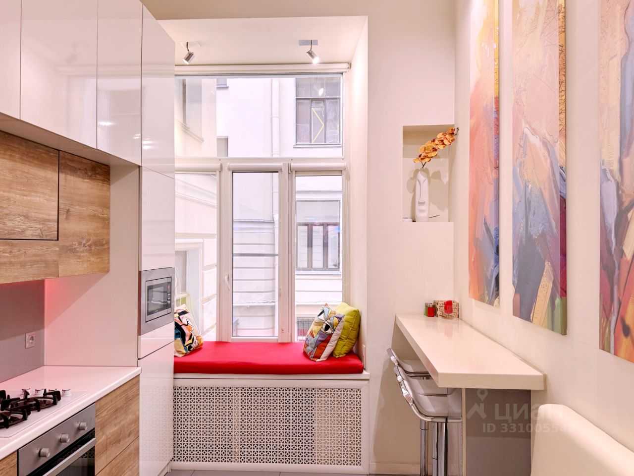 2-комнатная квартира, 56 м² — фотография 3