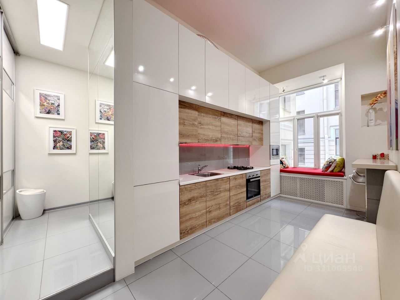 2-комнатная квартира, 56 м² — фотография 2