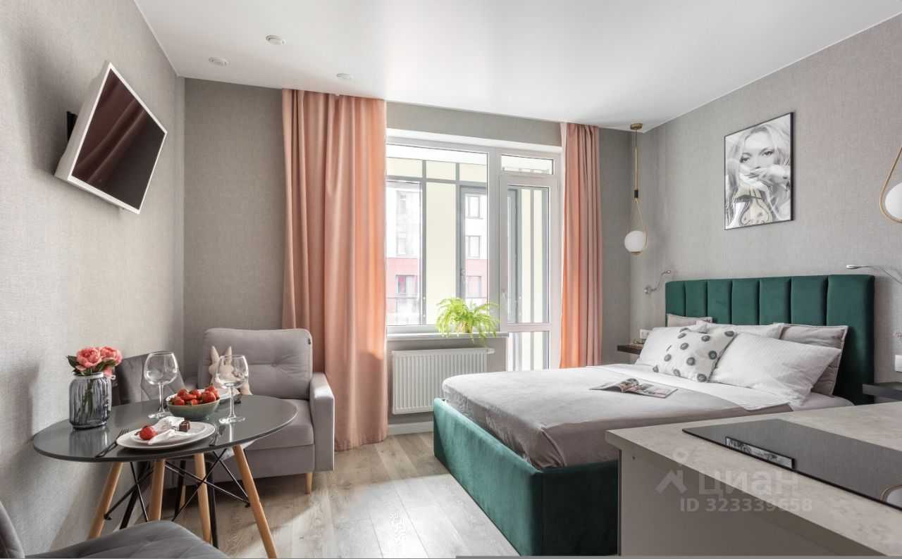 1-комнатная квартира, 28,5 м²
