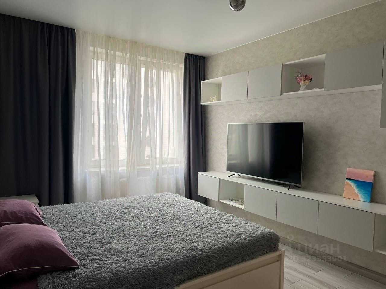 1-комнатная квартира, 46 м²