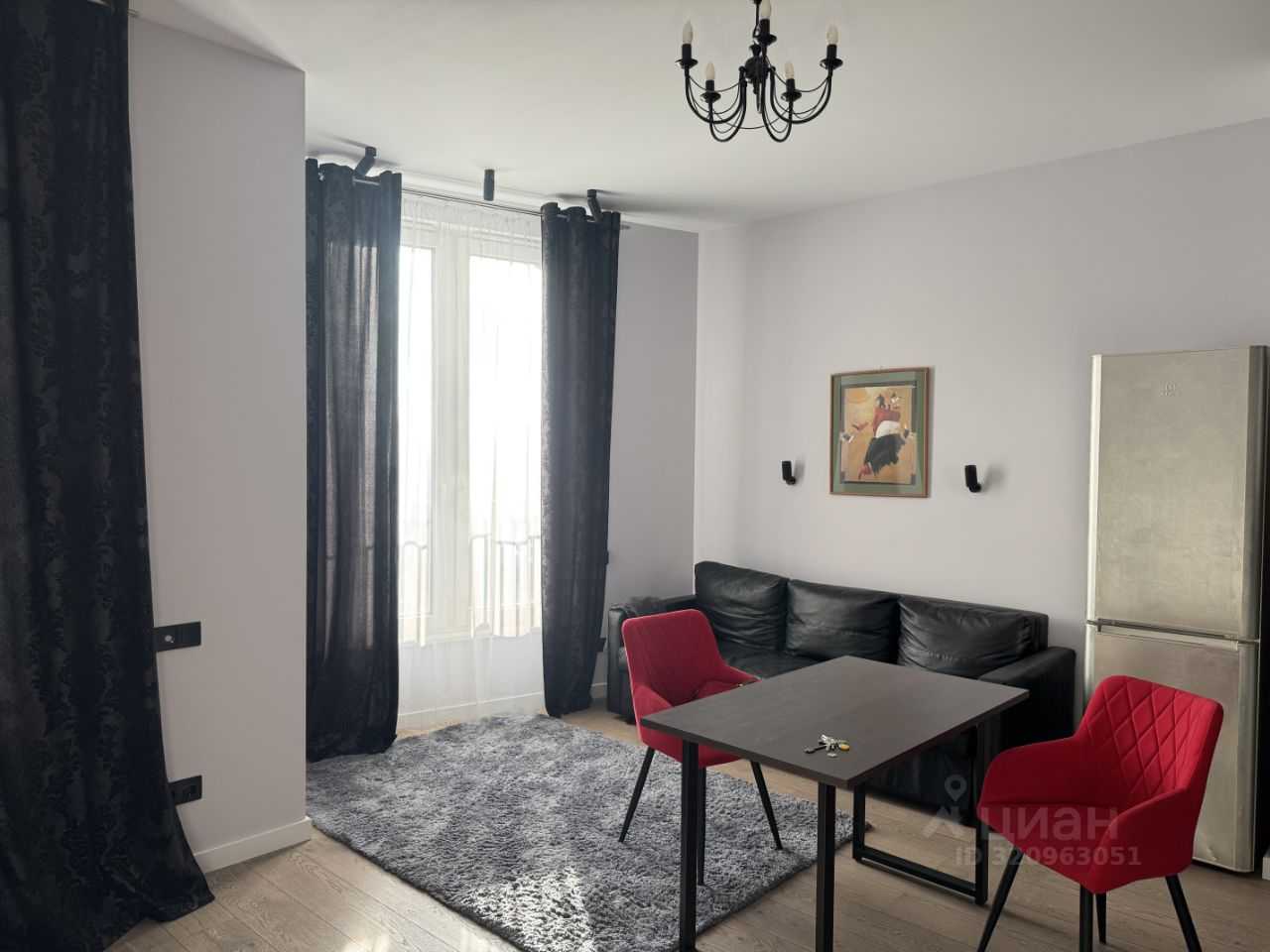 1-комнатная квартира, 58 м² — фотография 2