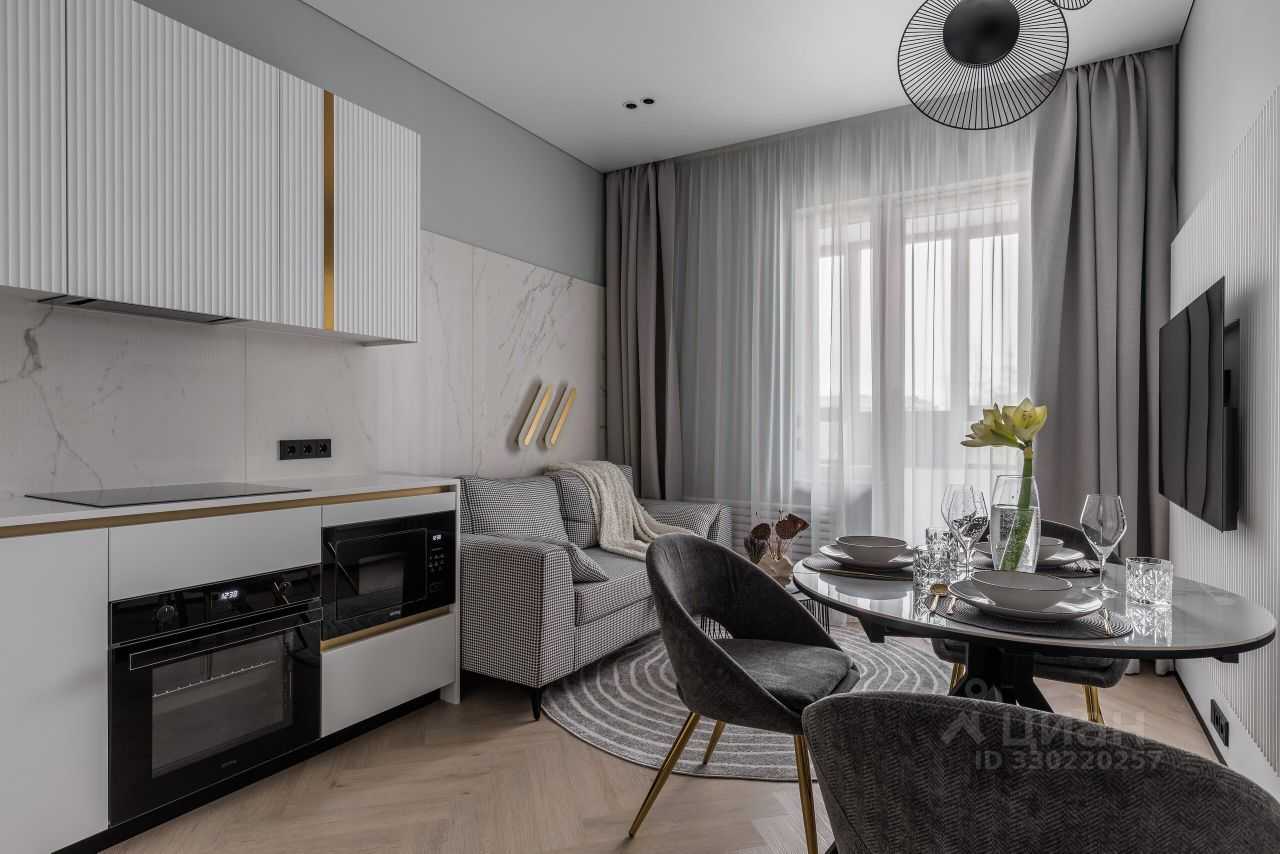 1-комнатная квартира, 46 м²