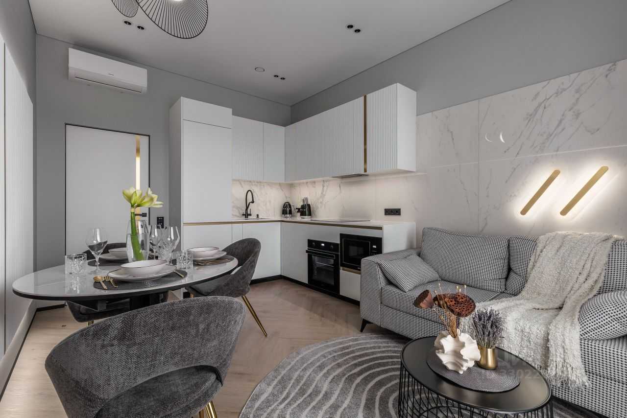 1-комнатная квартира, 46 м² — фотография 3