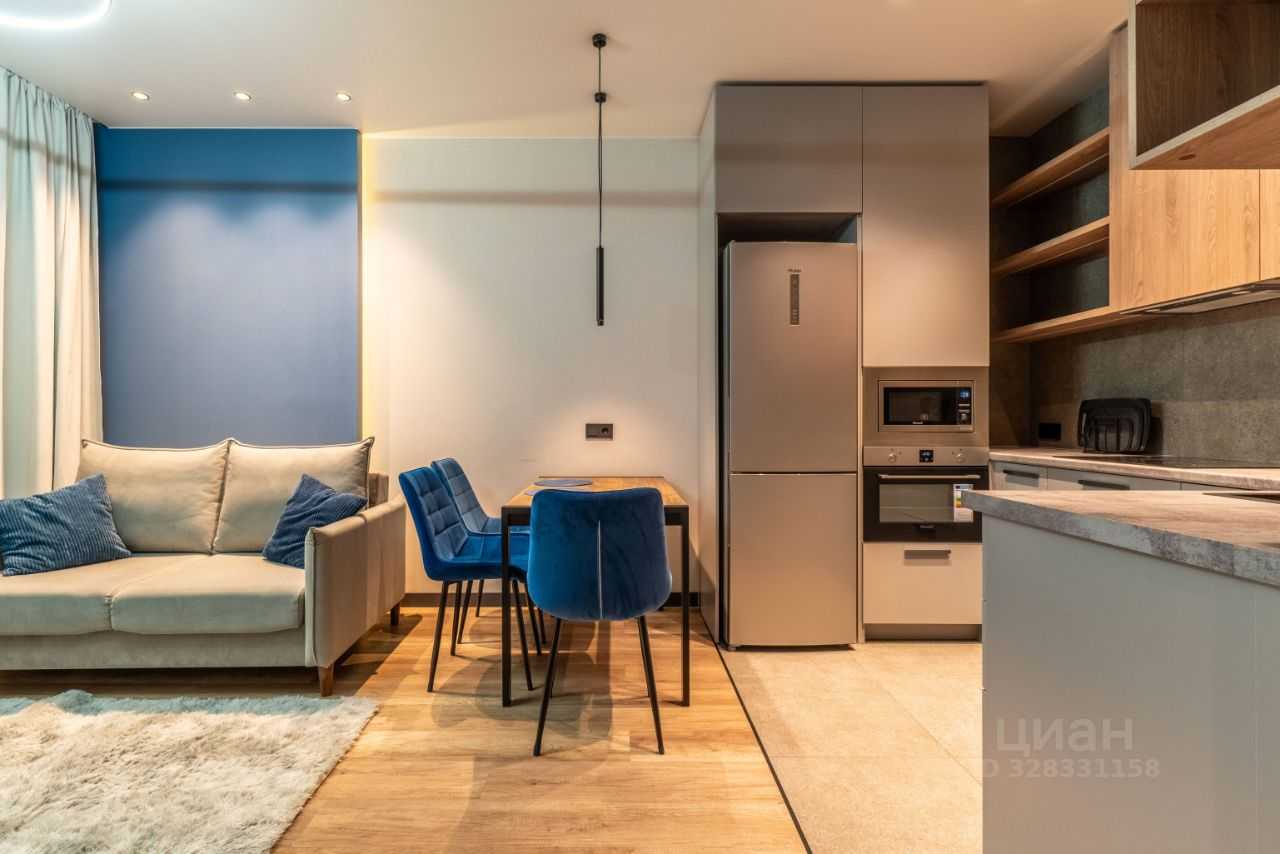 1-комнатная квартира, 40 м² — фотография 3