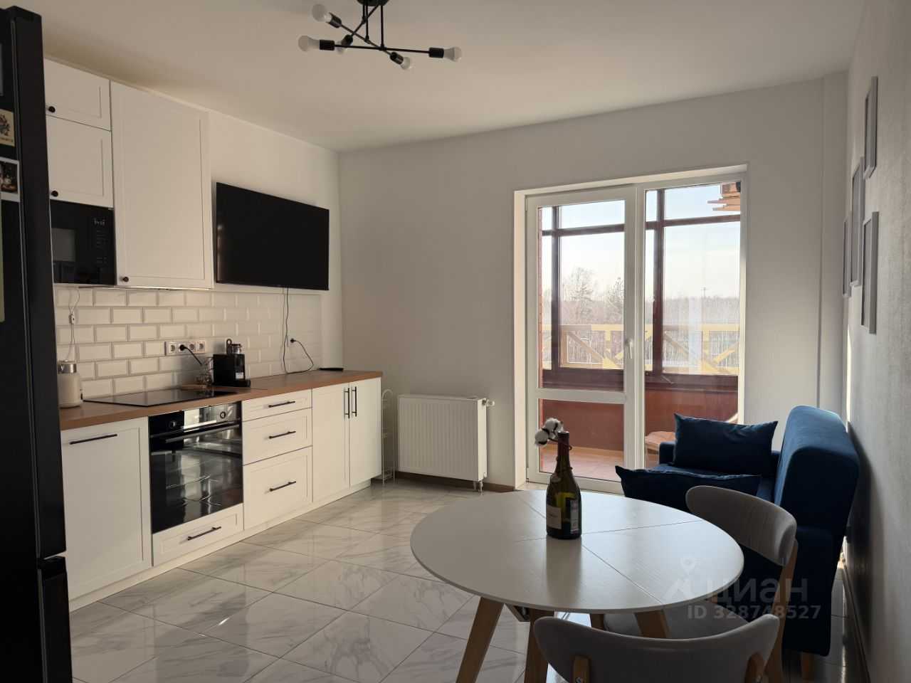 1-комнатная квартира, 46 м²