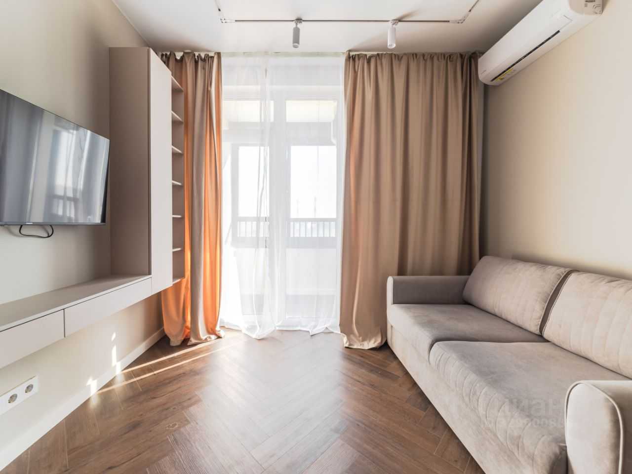 1-комнатная квартира, 35 м² — фотография 2