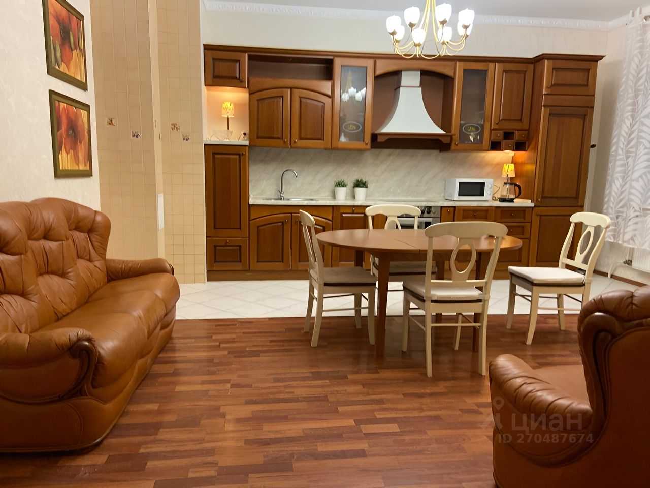 3-комнатная квартира, 105 м²