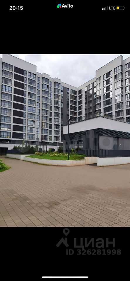 1-комнатная квартира, 37 м²