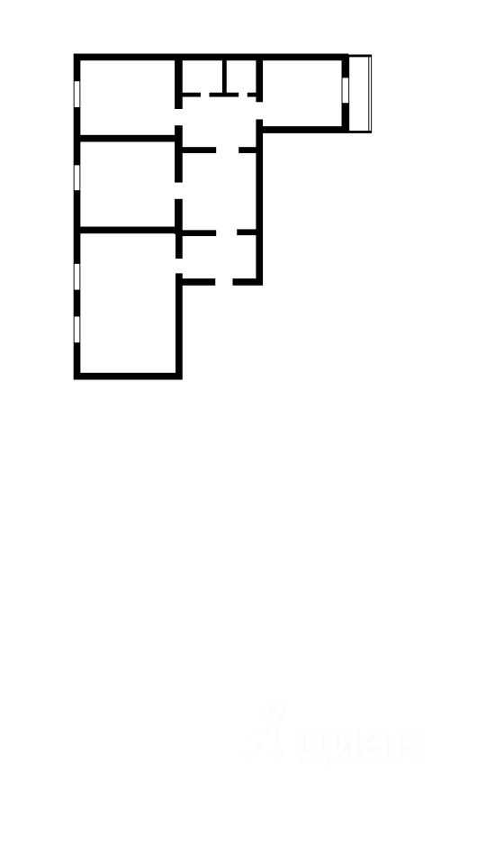 3-комнатная квартира, 79,3 м²