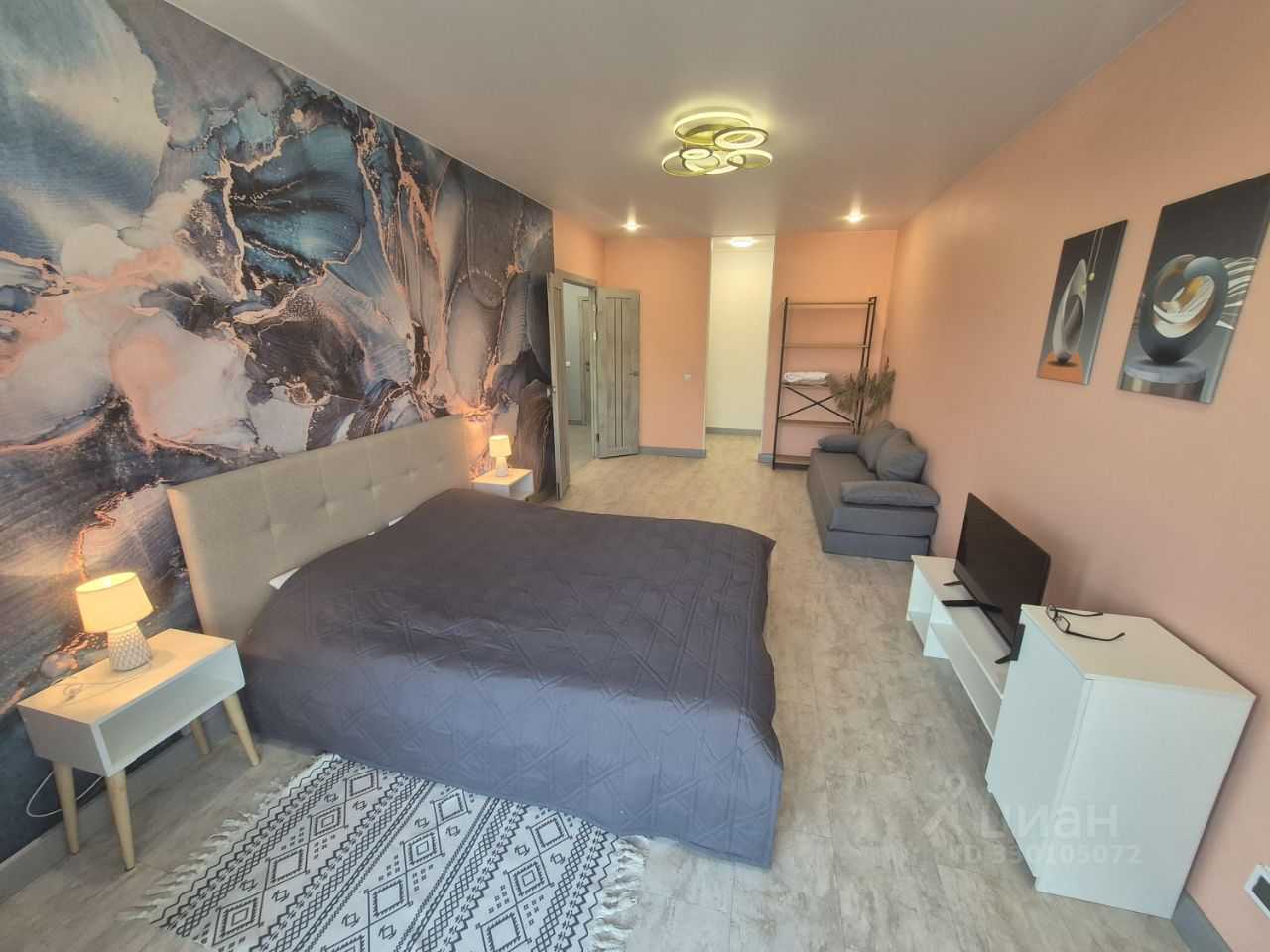 1-комнатная квартира, 57,2 м² — фотография 3