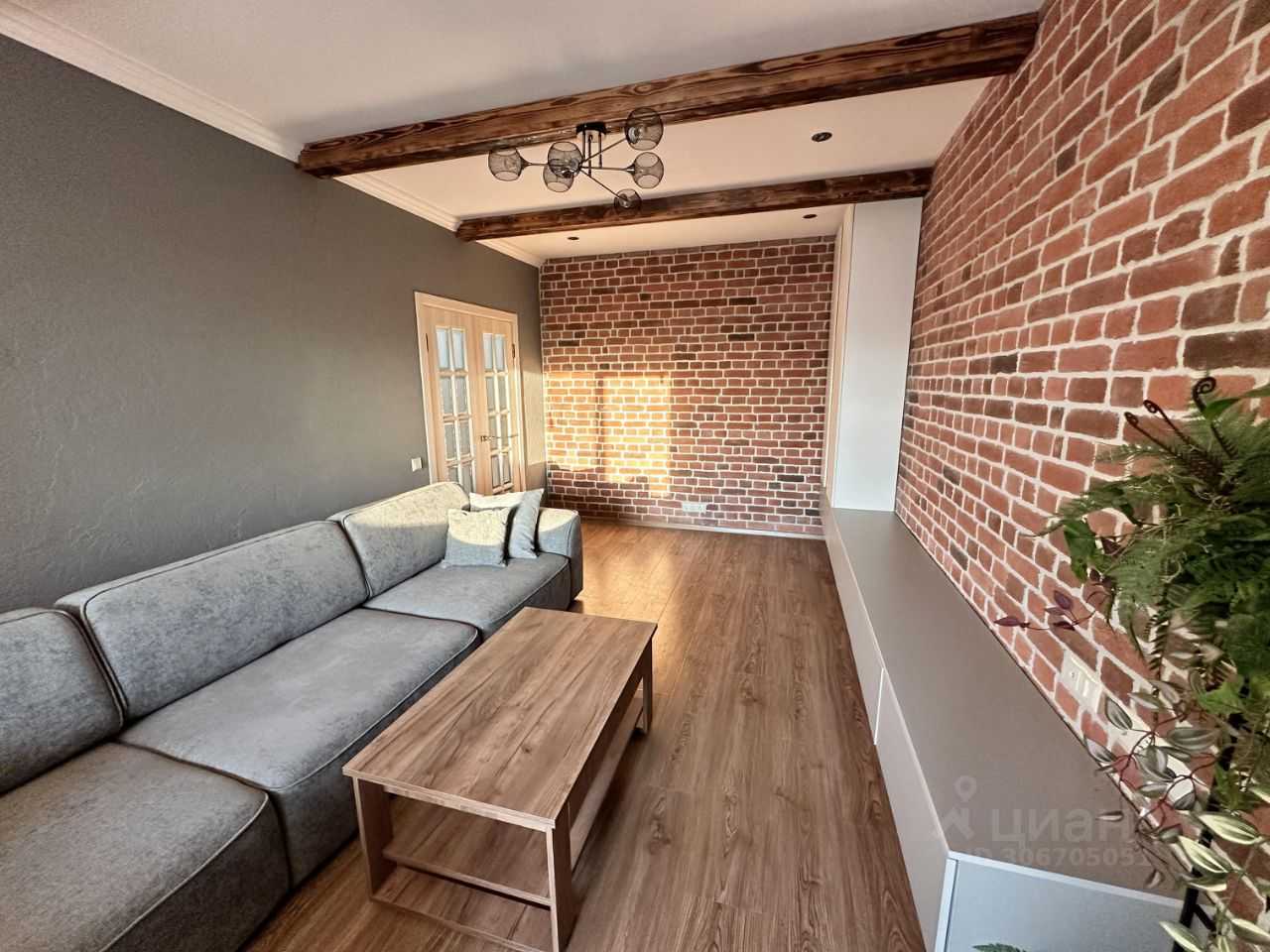 2-комнатная квартира, 57,8 м² — фотография 3