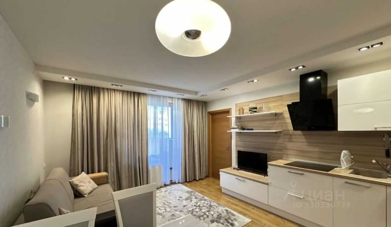 1-комнатная квартира, 46 м² — фотография 2