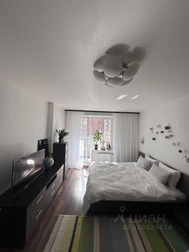 1-комнатная квартира, 46 м²