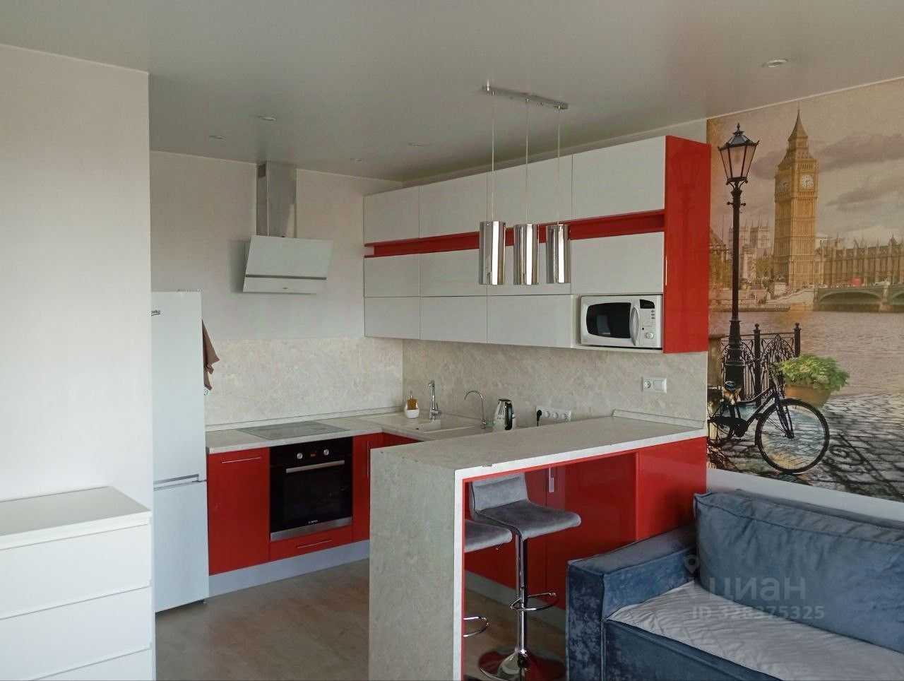 1-комнатная квартира, 51 м²