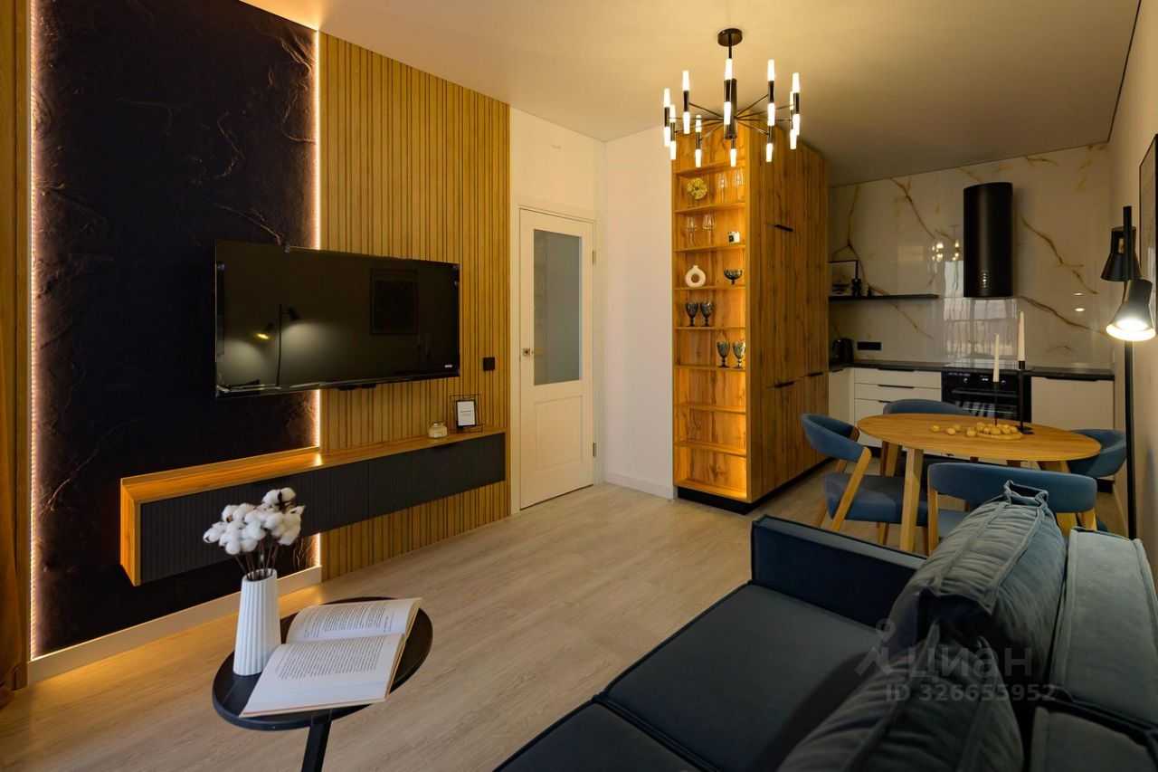 1-комнатная квартира, 39,1 м²