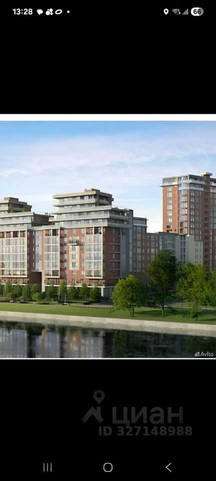 2-комнатная квартира, 72 м²