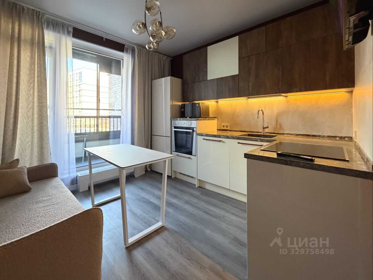 1-комнатная квартира, 37,4 м² — фотография 3