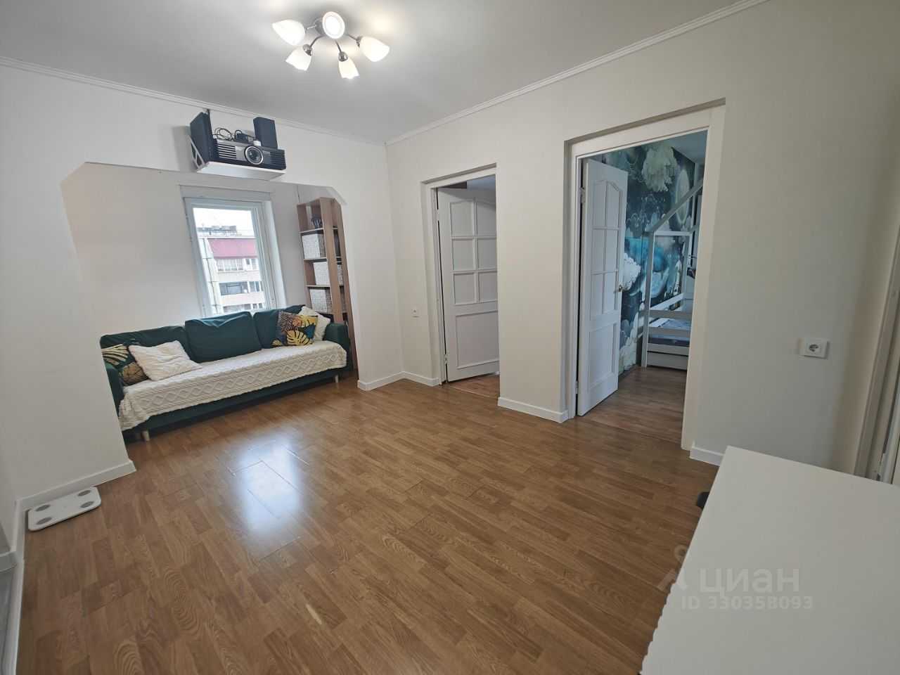 3-комнатная квартира, 92 м²
