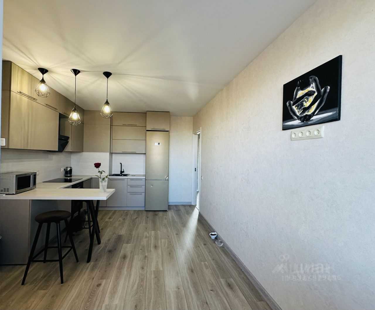 2-комнатная квартира, 58 м² — фотография 3