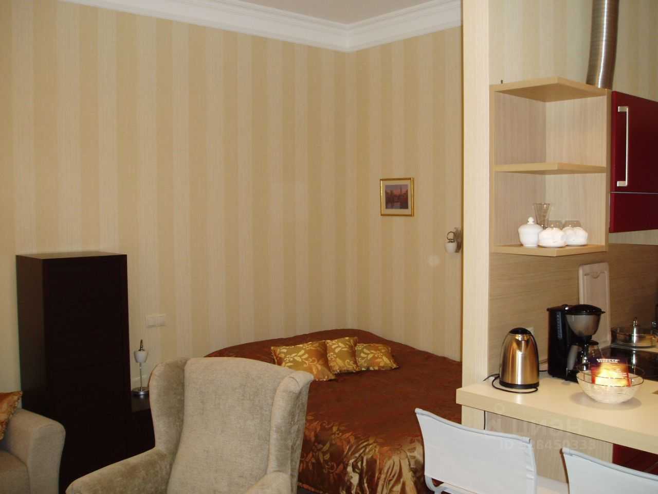 1-комнатная квартира, 36 м² — фотография 2