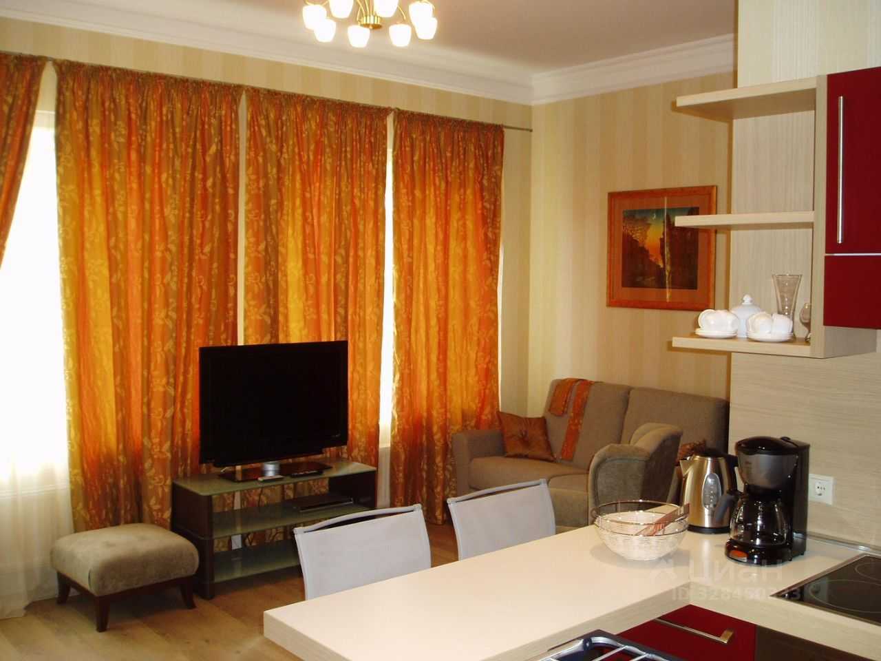 1-комнатная квартира, 36 м²