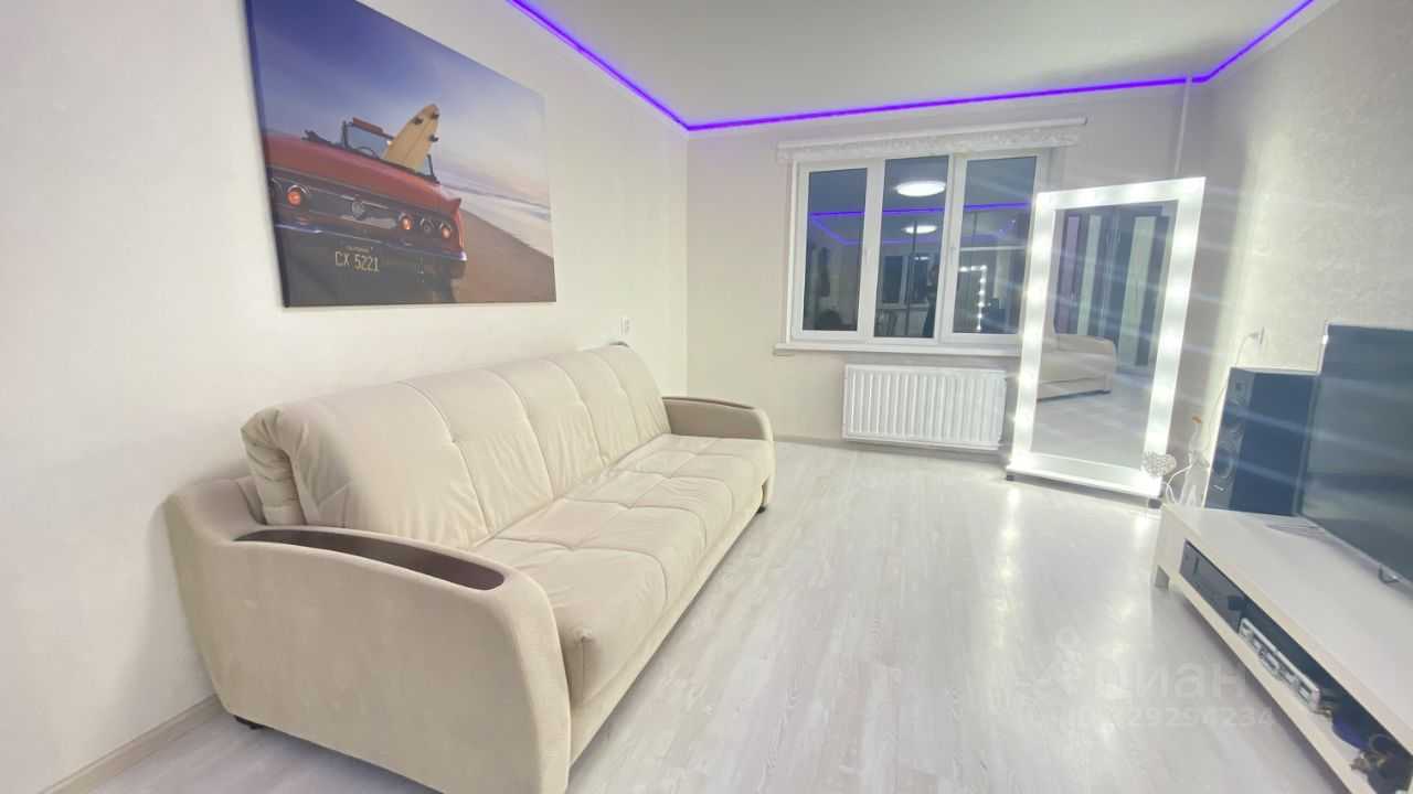 1-комнатная квартира, 38,8 м²