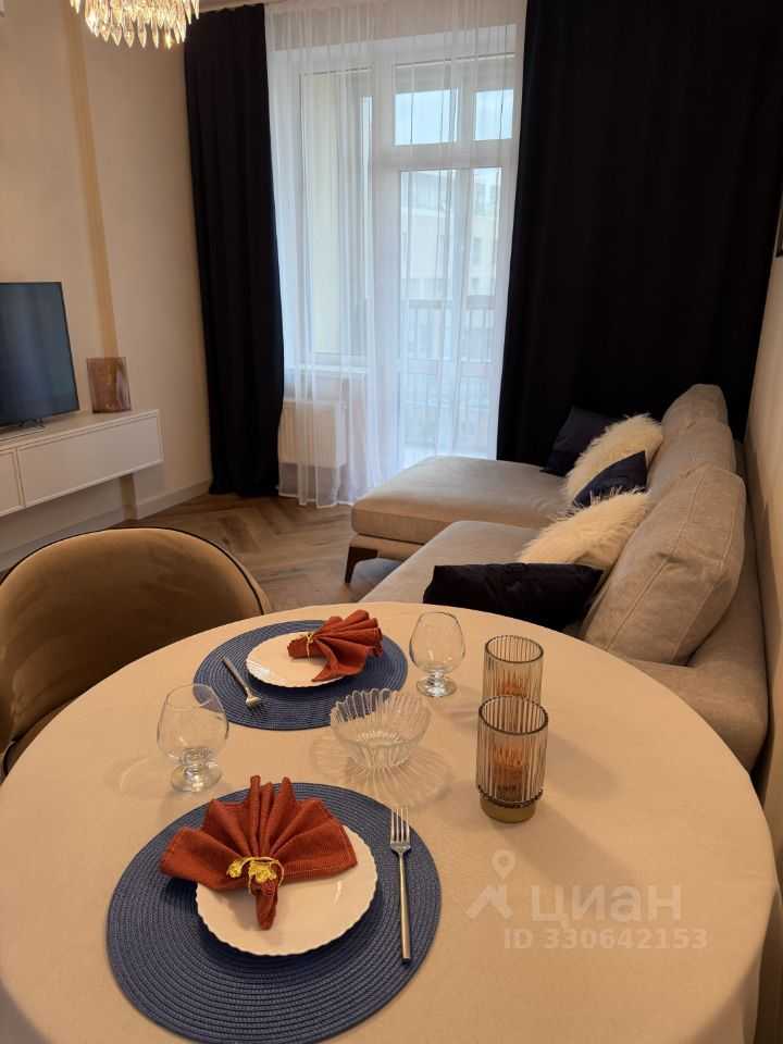 2-комнатная квартира, 58 м² — фотография 3