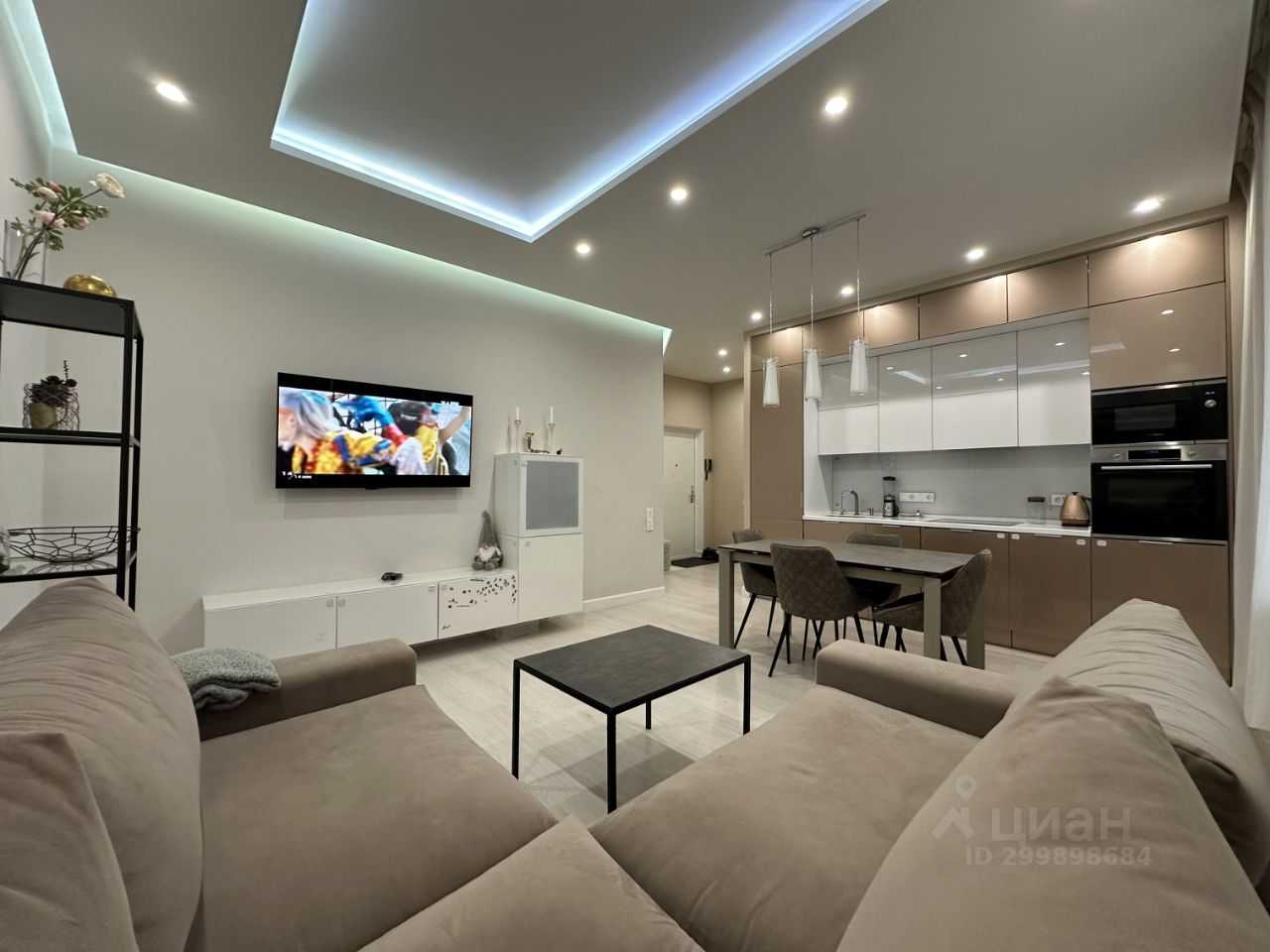 2-комнатная квартира, 70 м² — фотография 2