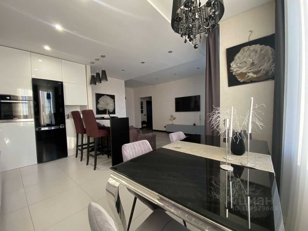 3-комнатная квартира, 105 м²