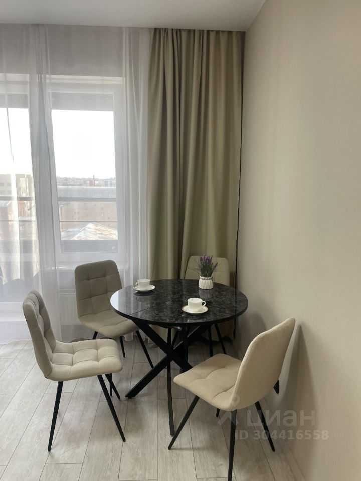 1-комнатная квартира, 33,5 м²