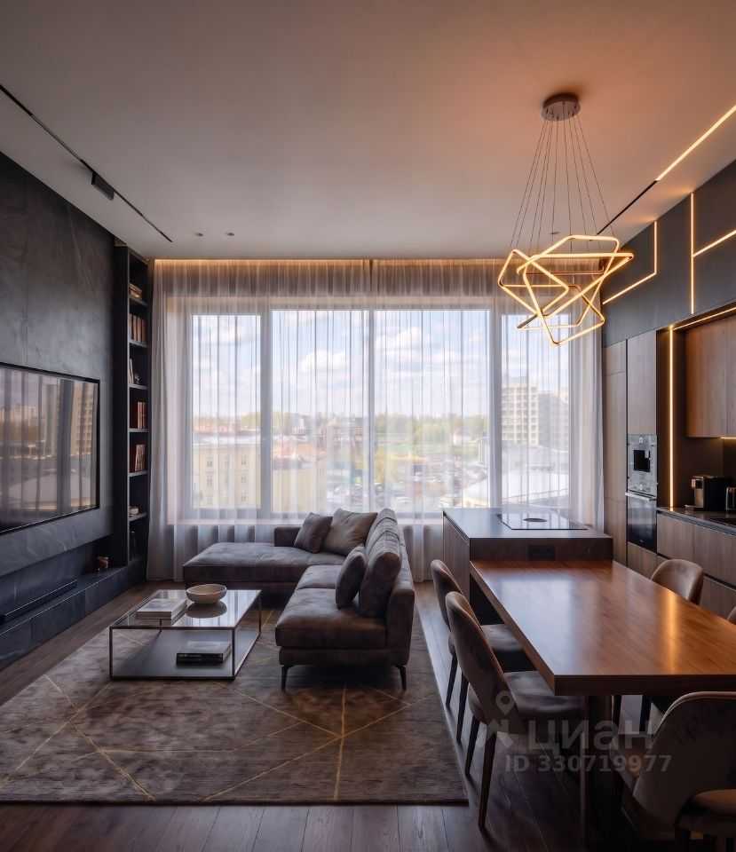 3-комнатная квартира, 122 м²