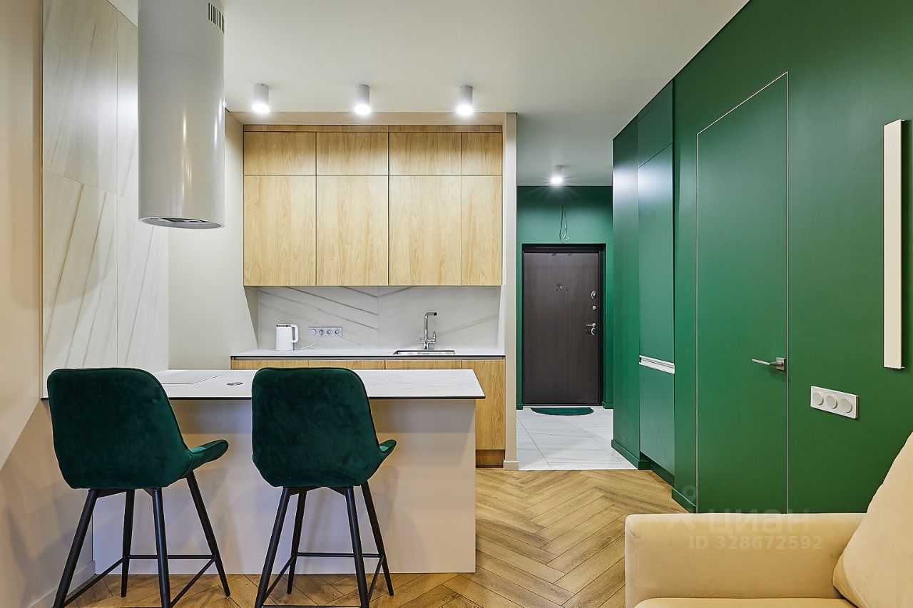 1-комнатная квартира, 42 м²