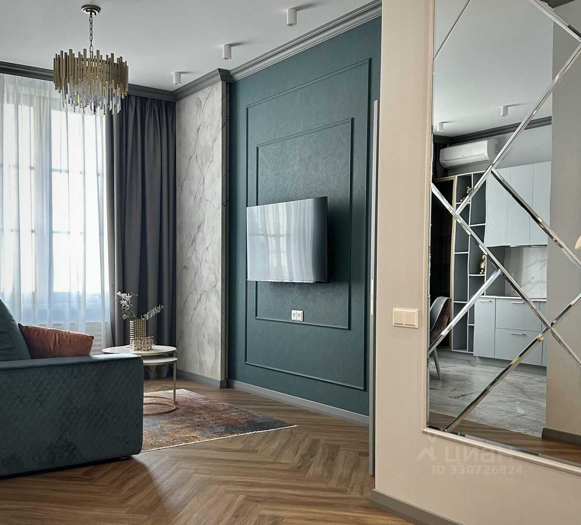 2-комнатная квартира, 60 м²