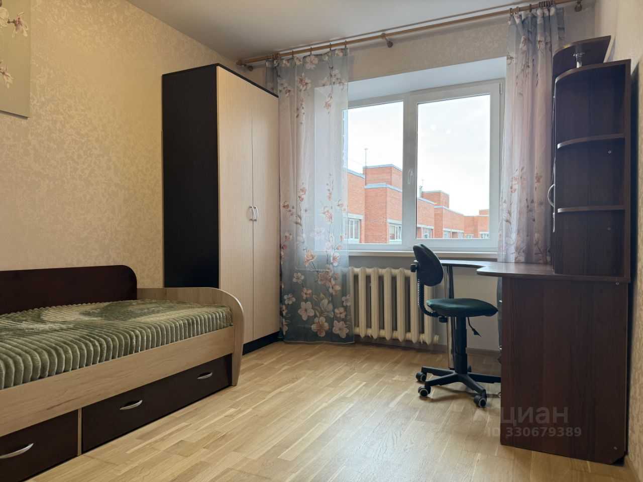 3-комнатная квартира, 65,4 м²