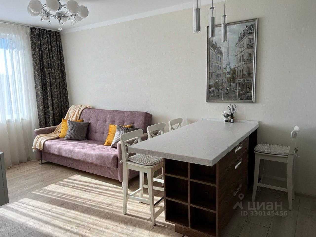 1-комнатная квартира, 46,1 м²