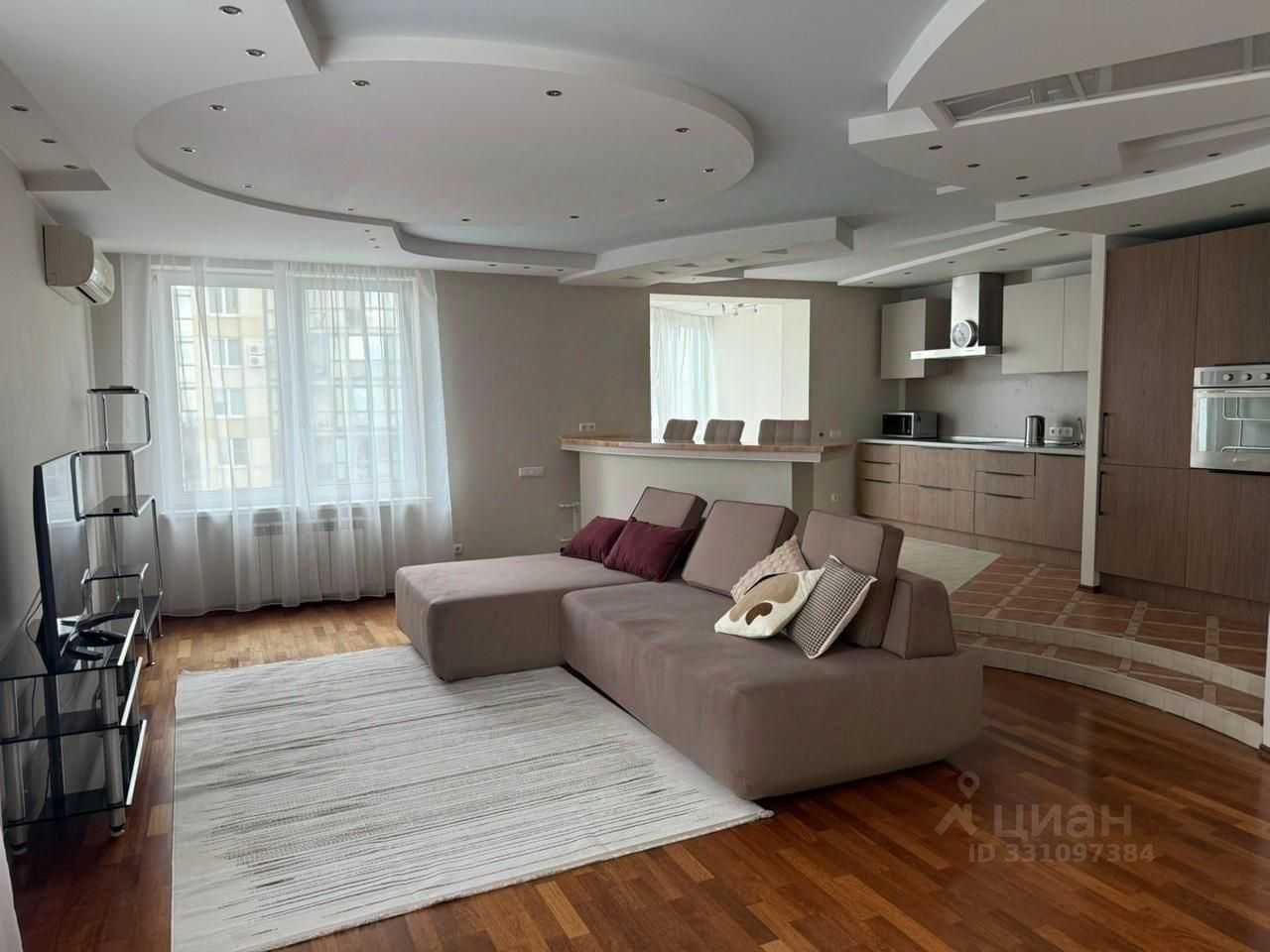 3-комнатная квартира, 120 м²