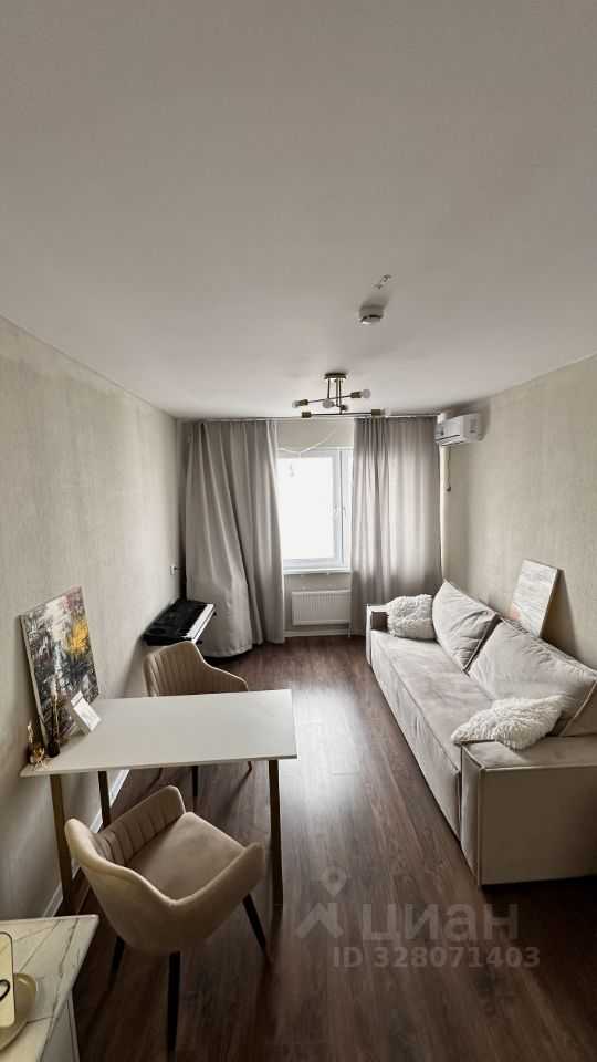 1-комнатная квартира, 37 м² — фотография 3