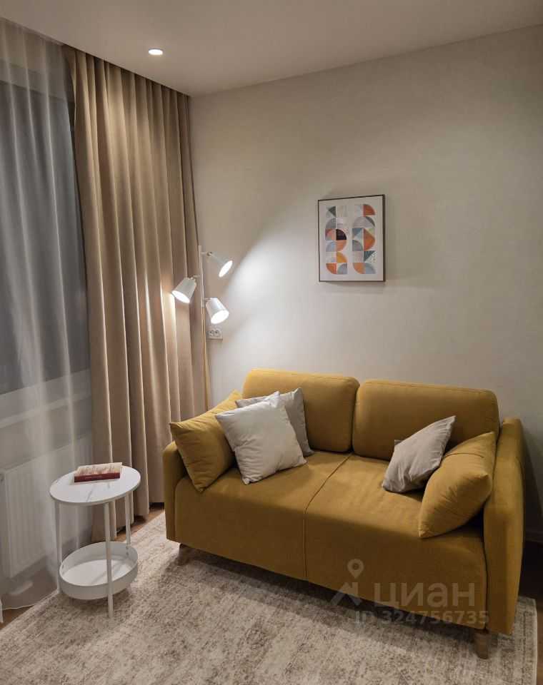 1-комнатная квартира, 52 м²