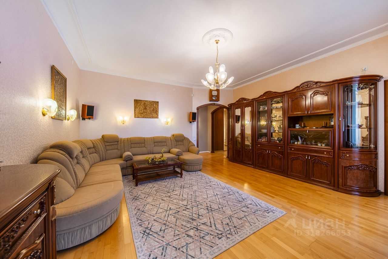3-комнатная квартира, 122,8 м²