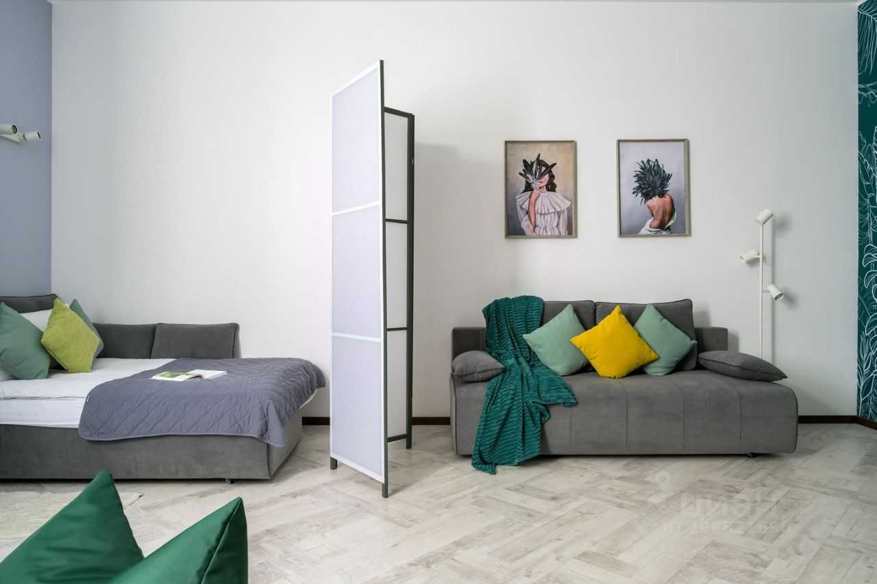 1-комнатная квартира, 52 м² — фотография 2