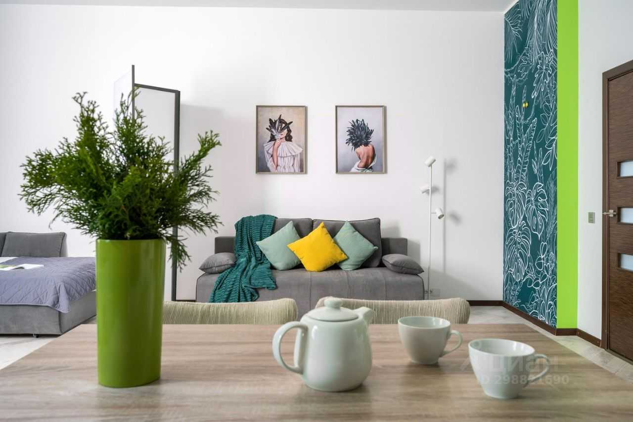 1-комнатная квартира, 52 м²