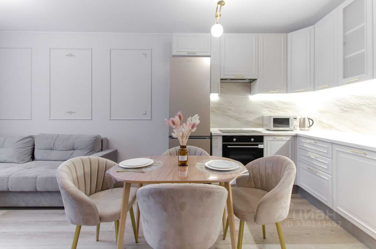 1-комнатная квартира, 36,6 м²