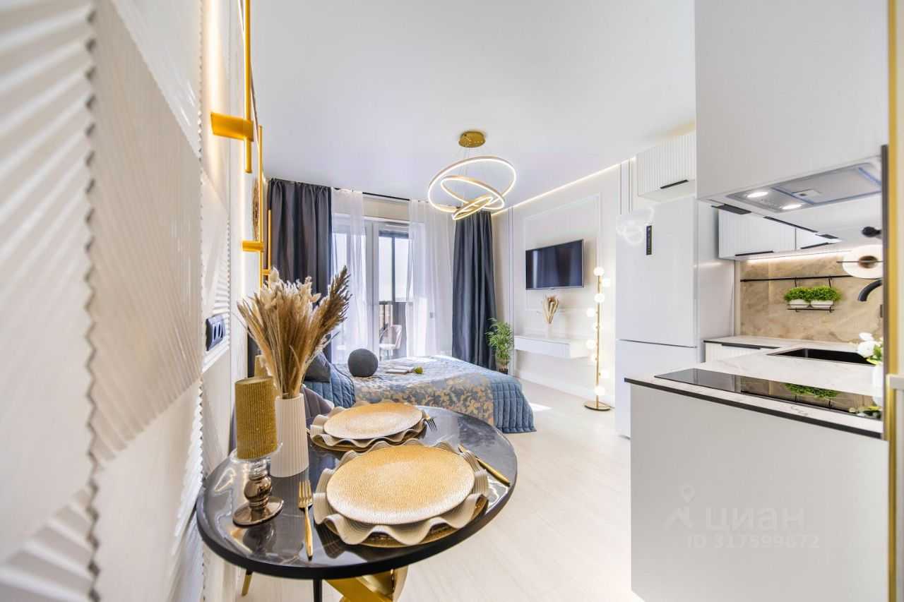 1-комнатная квартира, 28 м² — фотография 2