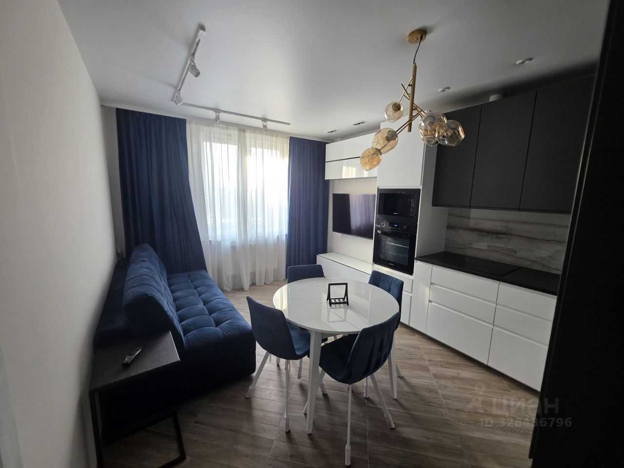1-комнатная квартира, 41,4 м²