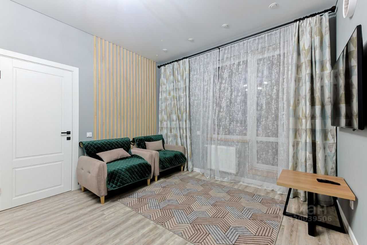 1-комнатная квартира, 35 м²