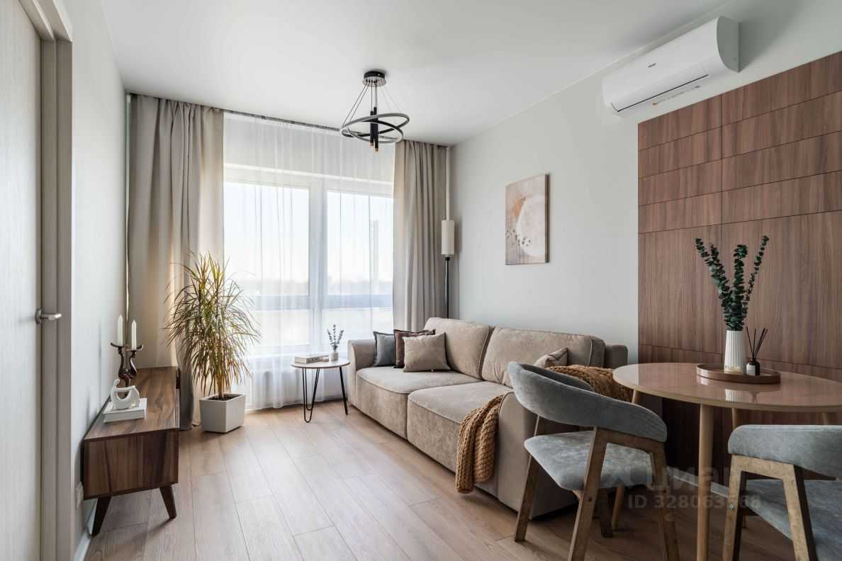 1-комнатная квартира, 33,8 м² — фотография 2