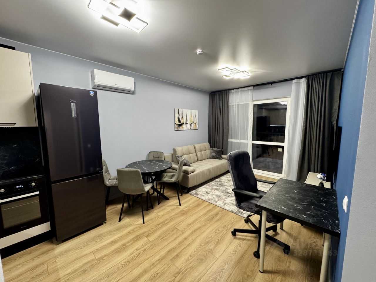 1-комнатная квартира, 37 м²